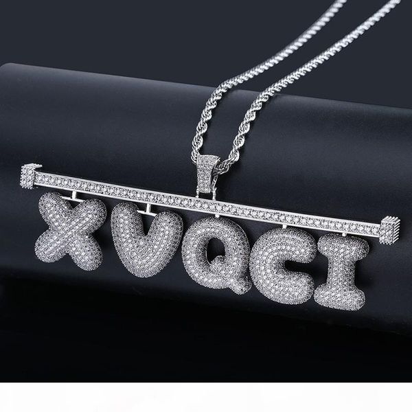 costom a-z инициалы пузырь буквы подвеска ожерелье iced out циркон ожерелье menwomen hiphop diy имя ювелирных изделия, Silver
costom a-z инициалы пузырь буквы подвеска ожерелье iced out циркон ожерелье menwomen hiphop diy имя ювелирных изделия, Silver