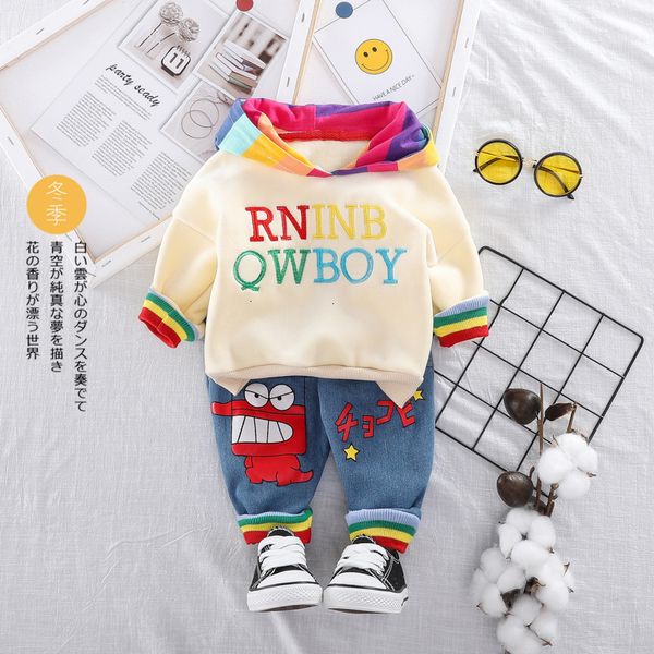 autumn baby girls boy clothing toddler infant clothes suit plush hooded t shirt pants 2pcs/sets children kids costume tracksuit, White
autumn baby girls boy clothing toddler infant clothes suit plush hooded t shirt pants 2pcs/sets children kids costume tracksuit, White