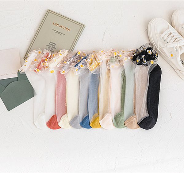spring summer women's cass no-show socks lace little daisy glass silk stockings short transparent princess style socks, Black;white
spring summer women's cass no-show socks lace little daisy glass silk stockings short transparent princess style socks, Black;white