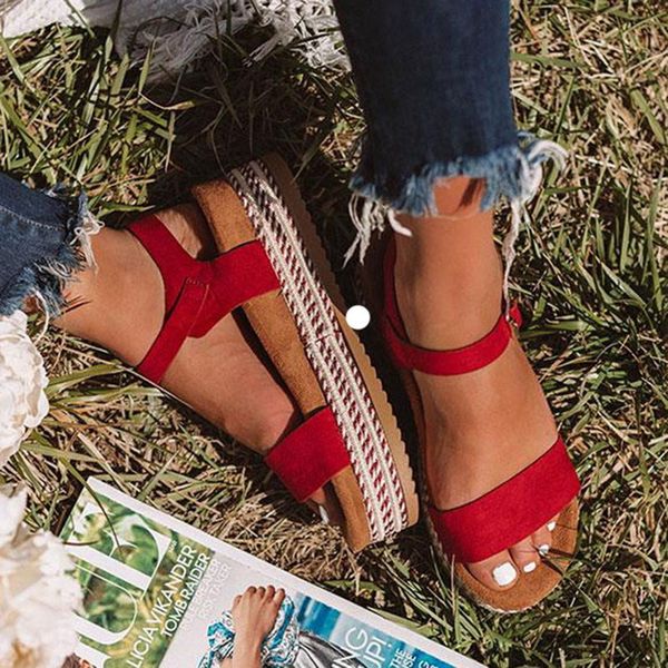 ladies sandals women wedge shoes high heel 2020 summer shoes women open toe platform sandals with strap sandalias red black y200620
ladies sandals women wedge shoes high heel 2020 summer shoes women open toe platform sandals with strap sandalias red black y200620