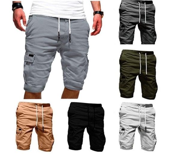 shorts men cargo 2020 summer casual multi-pocket shorts mens solid color fashion streetwear essentials, White;black
shorts men cargo 2020 summer casual multi-pocket shorts mens solid color fashion streetwear essentials, White;black