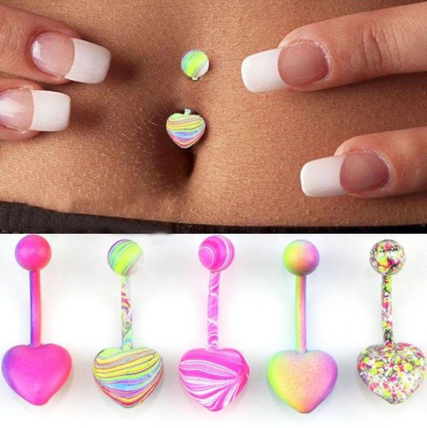 punk stainless steel barbell coating belly button rings body piercing jewelry mixed color s/m, Silver
punk stainless steel barbell coating belly button rings body piercing jewelry mixed color s/m, Silver