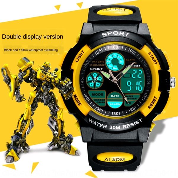 student boy boy luminous waterproof primary and secondary school luminous electronic watch students sports children electronic watch, Blue
student boy boy luminous waterproof primary and secondary school luminous electronic watch students sports children electronic watch, Blue