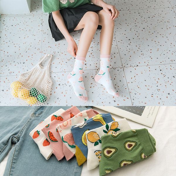 season new medium tube women's fruit series wind fashion fashionable women's long tube hundred tower fruit and socks socks, Pink;yellow
season new medium tube women's fruit series wind fashion fashionable women's long tube hundred tower fruit and socks socks, Pink;yellow