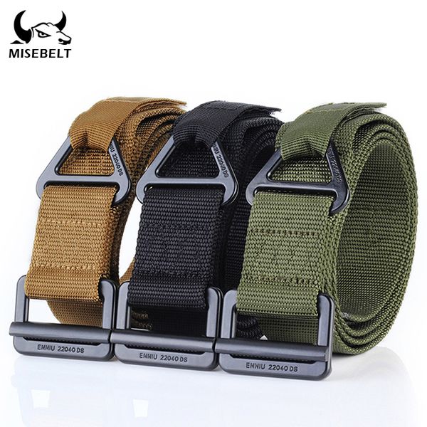 simple black metal buckle tactical belt army combat training quality nylon sports belt outdoor sports accessories, Black;gray
simple black metal buckle tactical belt army combat training quality nylon sports belt outdoor sports accessories, Black;gray