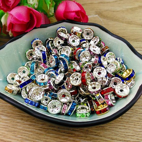 6 li diamond diy ring bracelet mobile phone diy accessories multi-circle rhinestone bead insulation accessories materials, Silver
6 li diamond diy ring bracelet mobile phone diy accessories multi-circle rhinestone bead insulation accessories materials, Silver