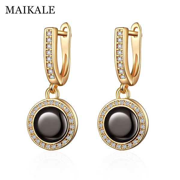 maikale classic ceramic drop earrings round copper cubic zirconia plated gold earrings for women for gift, Silver
maikale classic ceramic drop earrings round copper cubic zirconia plated gold earrings for women for gift, Silver