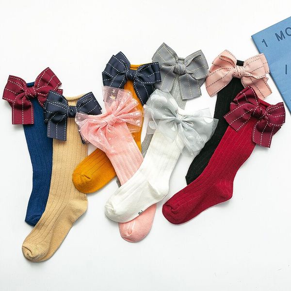 socks fashion children with bows baby girls knee high sock cotton soft toddlers long for kids princess, Pink;yellow
socks fashion children with bows baby girls knee high sock cotton soft toddlers long for kids princess, Pink;yellow