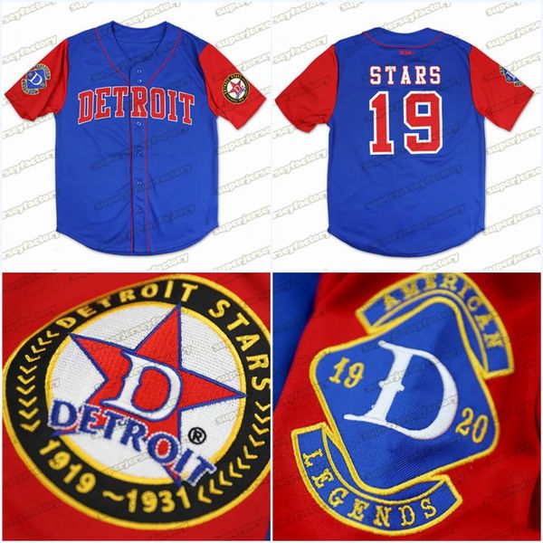 customized nlbm legacy jersey #19 stars baeball jersey 100% stitched embroidery vintage any name any number, Blue;black
customized nlbm legacy jersey #19 stars baeball jersey 100% stitched embroidery vintage any name any number, Blue;black