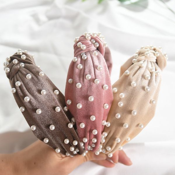 hair accessories haimeikang knotted headband pearl velvet headbands wide fashion tiaras for women hairbands
hair accessories haimeikang knotted headband pearl velvet headbands wide fashion tiaras for women hairbands