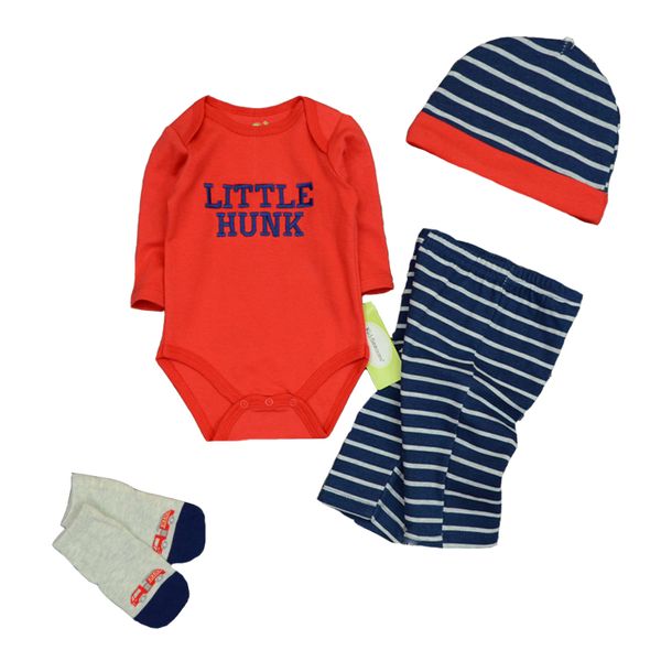 autumn baby boy clothing sets newborn short sleeve tortoise romper+ pants+leggings+ hat+ stockings 4pcs outfits set costume, White
autumn baby boy clothing sets newborn short sleeve tortoise romper+ pants+leggings+ hat+ stockings 4pcs outfits set costume, White