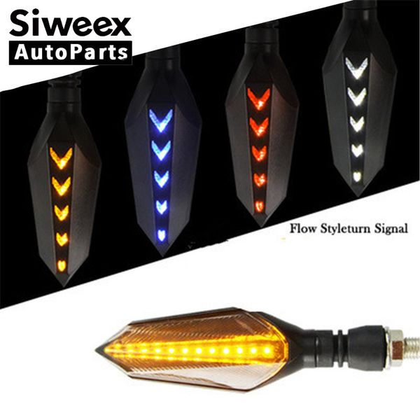 2 pcs led motorcycle two-color water steering light headlights running light function turn signal flowing mode dc 12v
2 pcs led motorcycle two-color water steering light headlights running light function turn signal flowing mode dc 12v