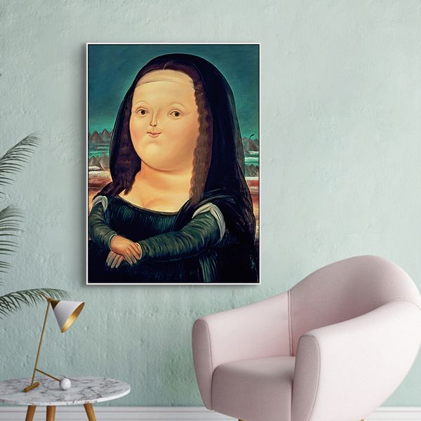nordic hand-painted fun version of mona lisa q art canvas prints posters wall art figuars pictures for living room home decor
nordic hand-painted fun version of mona lisa q art canvas prints posters wall art figuars pictures for living room home decor