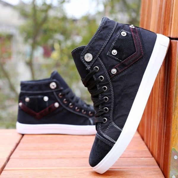 2020 new casual shoes men's breathable autumn canvas sneakers fashion breathable lightweight sneakers m1473, Black
2020 new casual shoes men's breathable autumn canvas sneakers fashion breathable lightweight sneakers m1473, Black