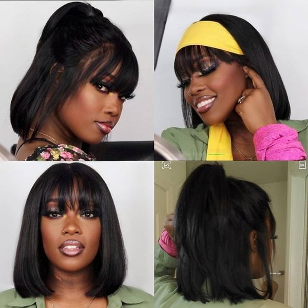 lace part human hair wigs short bob front straight wig with bang brazilian pre plucked 13x1 frontal wig for black women bang wig
lace part human hair wigs short bob front straight wig with bang brazilian pre plucked 13x1 frontal wig for black women bang wig