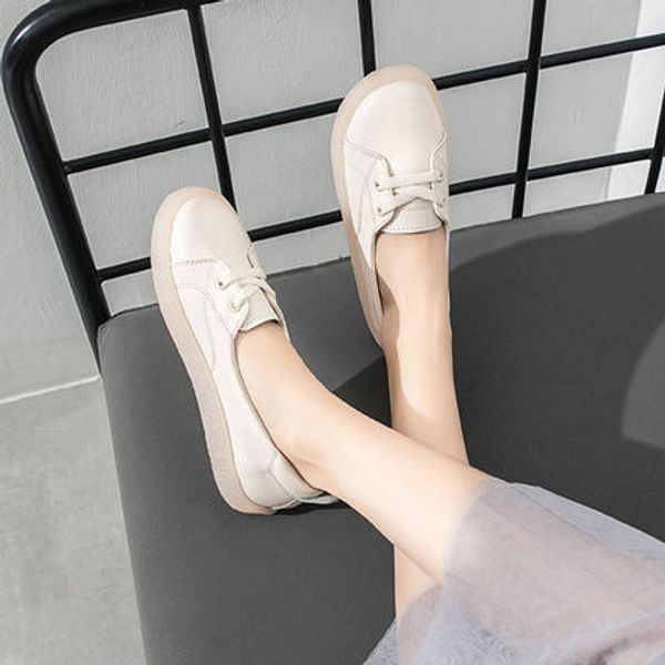 flat single shoes female 2020 new wild shallow mouth casual fashion white shoes, Black
flat single shoes female 2020 new wild shallow mouth casual fashion white shoes, Black