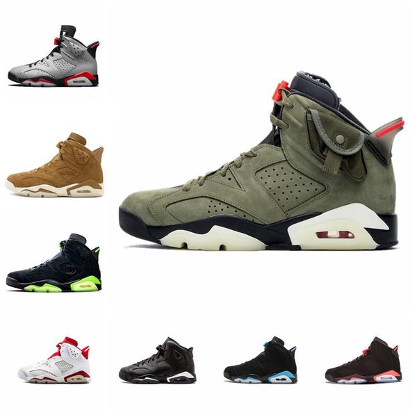 travis scotts 6 bred 6s mens basketball shoes tinker unc black cat white infrared red retros men designer trainer sport sneakers size 13
travis scotts 6 bred 6s mens basketball shoes tinker unc black cat white infrared red retros men designer trainer sport sneakers size 13