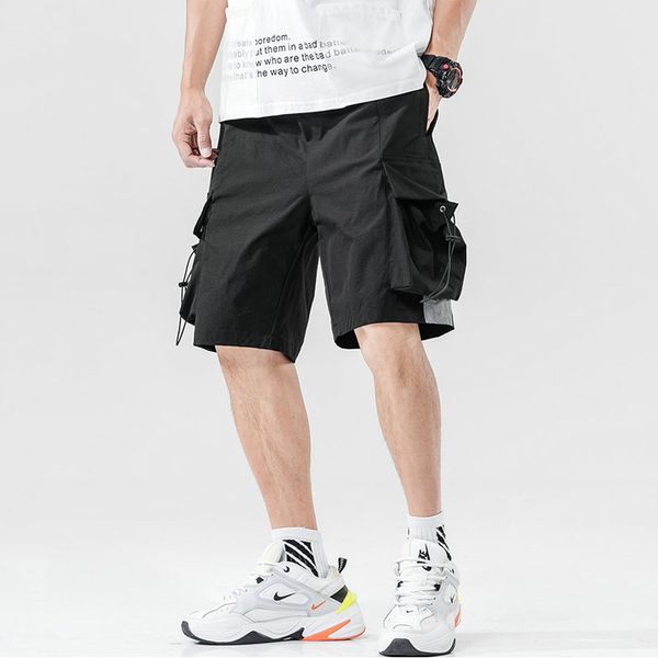 streetwear summer men's shorts casual side-pocket cargo shorts men 2020 new bermuda knee length men short pants, White;black
streetwear summer men's shorts casual side-pocket cargo shorts men 2020 new bermuda knee length men short pants, White;black