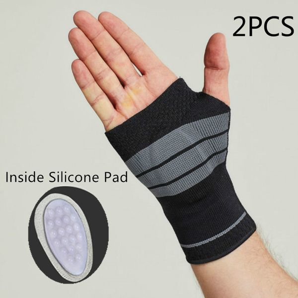 wrist support 2pcs/set carpal tunnel guard arthritis brace sleeve wraps with silicone pad hands palm glove elastic wristband, Black;red
wrist support 2pcs/set carpal tunnel guard arthritis brace sleeve wraps with silicone pad hands palm glove elastic wristband, Black;red