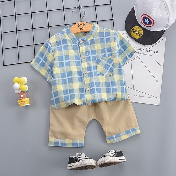 summer new baby boys girls suits cotton short-sleeve t-shirt plaid shorts baby clothes two-piece suits children's clothing, White
summer new baby boys girls suits cotton short-sleeve t-shirt plaid shorts baby clothes two-piece suits children's clothing, White