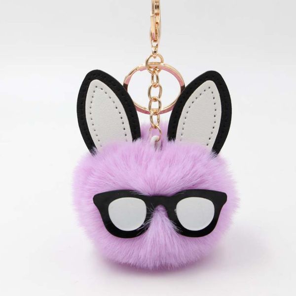 rabbit fur ball keychain plush bag pendant glasses rabbit shower brother car bag pendant,personalized key chain, Silver
rabbit fur ball keychain plush bag pendant glasses rabbit shower brother car bag pendant,personalized key chain, Silver