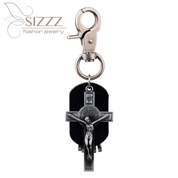 sizzz 2020 cross jesus car key accessories factory direct keychain for women/men, Silver
sizzz 2020 cross jesus car key accessories factory direct keychain for women/men, Silver