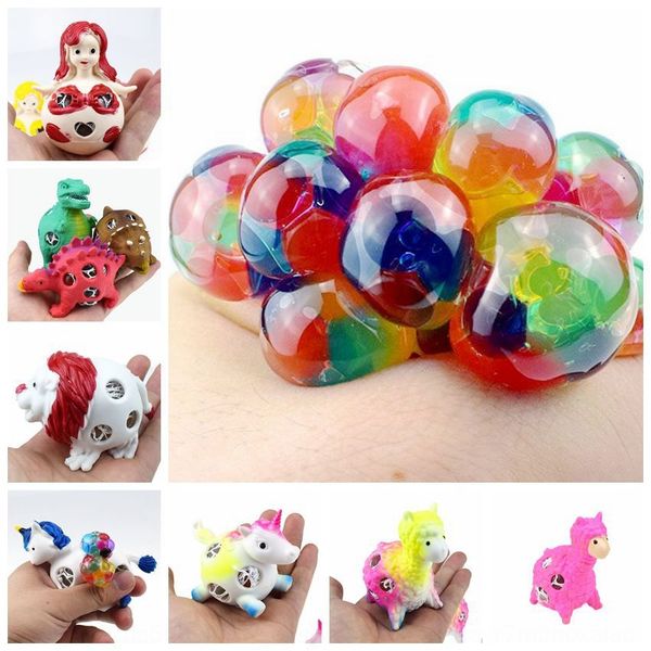 novel hand-held squeezing vent colored beads grape ball dinosaur alpaca lion toy model decompression funny creative toy
novel hand-held squeezing vent colored beads grape ball dinosaur alpaca lion toy model decompression funny creative toy