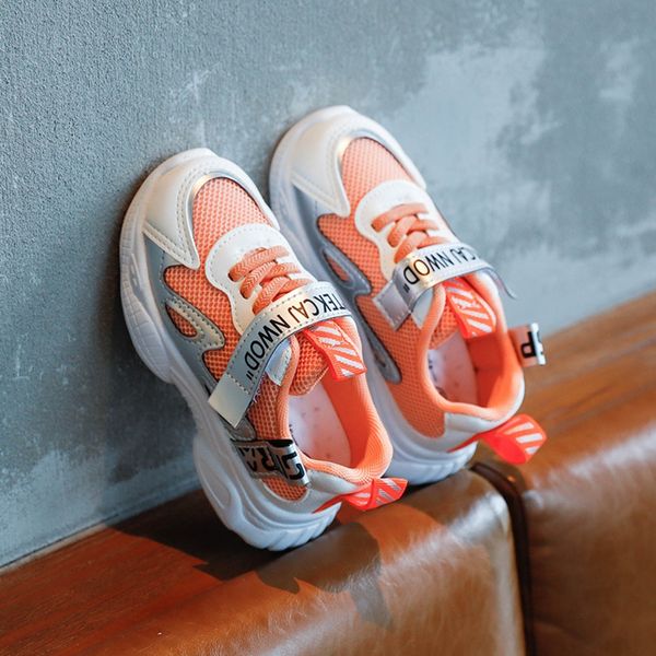 children's 2020 autumn new sports sports mesh boys' fashionable casual shoes korean-style letter girls' dad shoes, Black
children's 2020 autumn new sports sports mesh boys' fashionable casual shoes korean-style letter girls' dad shoes, Black