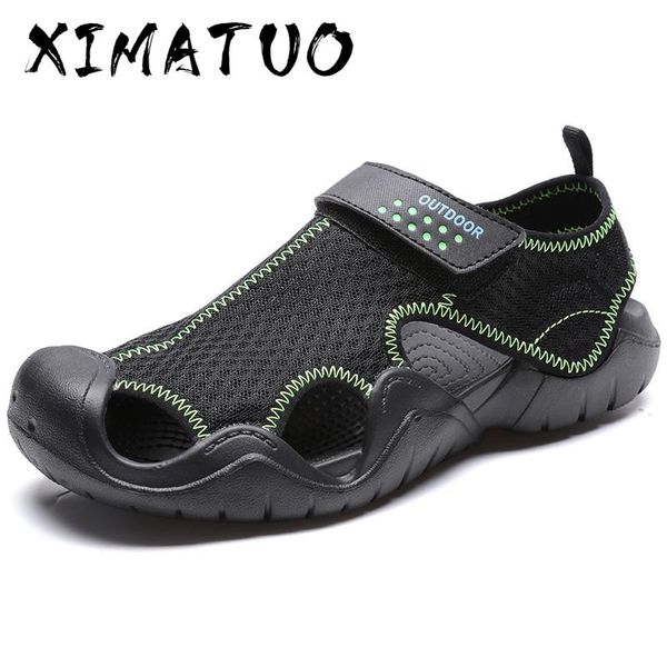 men sandals new summer fashion sandals slippers breathable male shoes beach man fashion outdoor casual shoes big size 48, Black
men sandals new summer fashion sandals slippers breathable male shoes beach man fashion outdoor casual shoes big size 48, Black