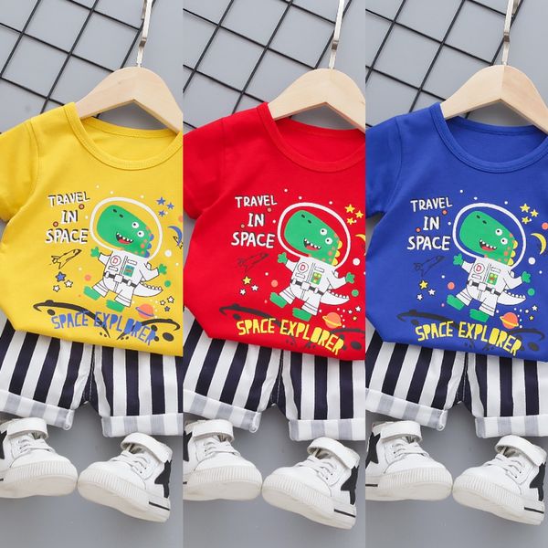 baby summer new 0-4 year old boy cartoon t-shirt and shorts casual children's loose short sleeve shorts all-match t-shirt set
baby summer new 0-4 year old boy cartoon t-shirt and shorts casual children's loose short sleeve shorts all-match t-shirt set