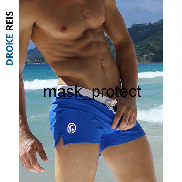2020 new men's boxer spring swimming trunks solid color nylon beach pants, White;black
2020 new men's boxer spring swimming trunks solid color nylon beach pants, White;black