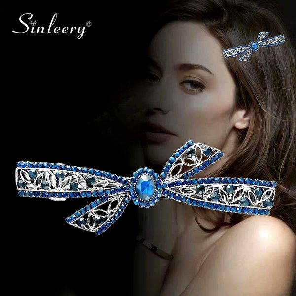 sinleery dazzling bow flower hair pins silver color full gray blue zircon wedding hair accessories for women jewelry fs015 ssd, Golden;silver
sinleery dazzling bow flower hair pins silver color full gray blue zircon wedding hair accessories for women jewelry fs015 ssd, Golden;silver