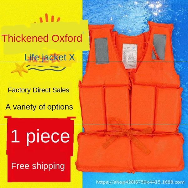marine life jacket thickened snorkeling fishing equipment oxford cloth vest oxford cloth marine drifting vest life jacket 
marine life jacket thickened snorkeling fishing equipment oxford cloth vest oxford cloth marine drifting vest life jacket