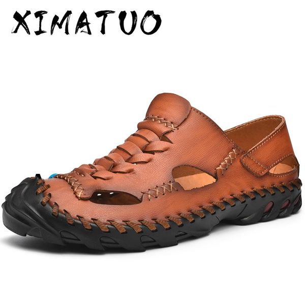 fashion new mens sandals high-quality leather male outdoor beach slippers roman design comfortable breathable mens beach sandals, Black
fashion new mens sandals high-quality leather male outdoor beach slippers roman design comfortable breathable mens beach sandals, Black