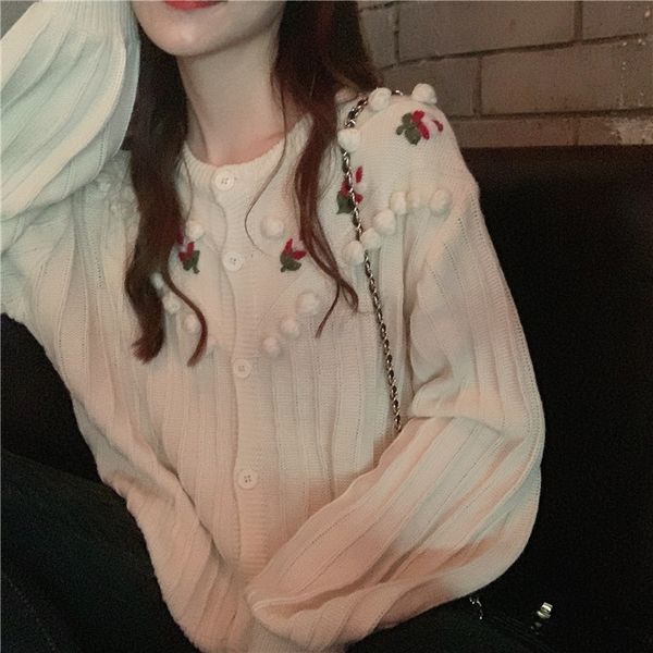 elegant flower knitted cardigans women preepy style sweet chi short student pull femme o neck patch autumn sweater, White;black
elegant flower knitted cardigans women preepy style sweet chi short student pull femme o neck patch autumn sweater, White;black