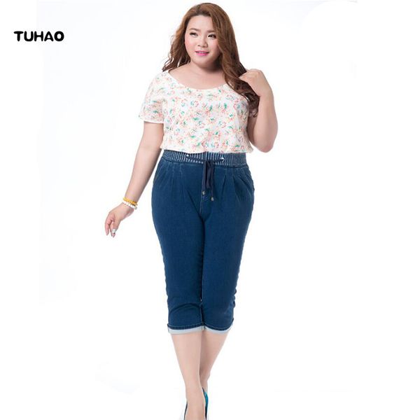 tuhao high waist denim pants jeans plus size 5xl 6xl 7xl summer femme calf length trousers pencil pants women clothing pt28, Blue
tuhao high waist denim pants jeans plus size 5xl 6xl 7xl summer femme calf length trousers pencil pants women clothing pt28, Blue