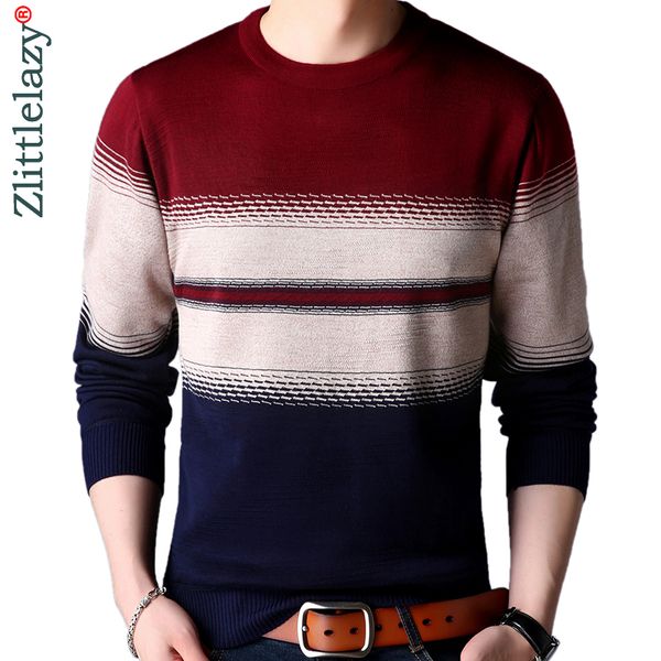 2020 casual thick warm winter striped knitted pull sweater men wear jersey dress pullover knit mens sweaters male fashions 02114, White;black
2020 casual thick warm winter striped knitted pull sweater men wear jersey dress pullover knit mens sweaters male fashions 02114, White;black