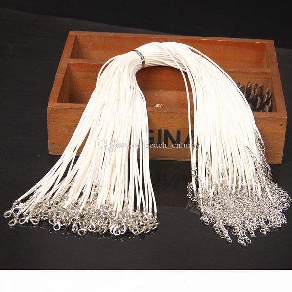 wax leather snake necklace beading cord string rope wire extender chains with lobster clasp diameter 1.5 mm diy jewelry accessories, Silver
wax leather snake necklace beading cord string rope wire extender chains with lobster clasp diameter 1.5 mm diy jewelry accessories, Silver