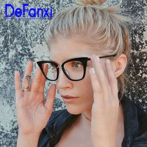 women pointed cat eye glasses brand designer sunglasses optical eyewear clear lens glasses frame fashion shades uv400, White;black
women pointed cat eye glasses brand designer sunglasses optical eyewear clear lens glasses frame fashion shades uv400, White;black