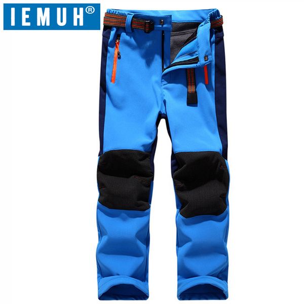 outdoor pants iemuh brand kid's winter fleece softshell hiking boys girls waterproof camping skiing thousers, Black;green
outdoor pants iemuh brand kid's winter fleece softshell hiking boys girls waterproof camping skiing thousers, Black;green