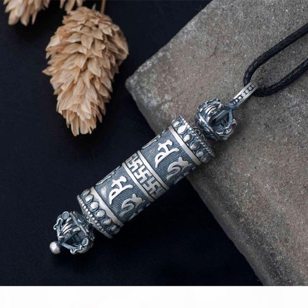 100% pure s990 sterling silver six-character mantra pendants necklace female retro shurangama mantra amulet openable locket box storage case
100% pure s990 sterling silver six-character mantra pendants necklace female retro shurangama mantra amulet openable locket box storage case