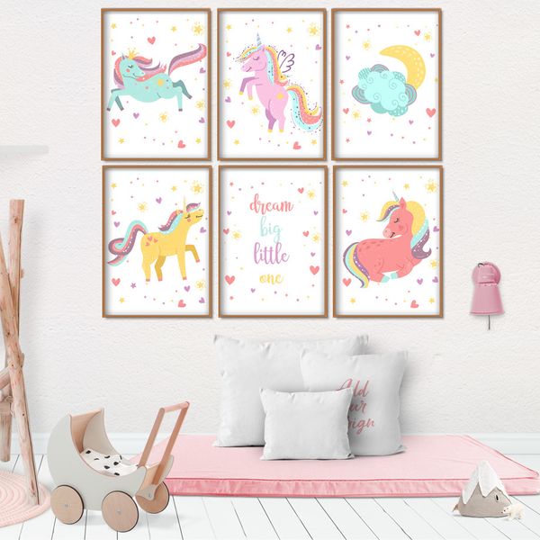 cute cartoon unicorn moon star dream quotes wall art canvas painting nordic posters and prints wall picture for kids room decor
cute cartoon unicorn moon star dream quotes wall art canvas painting nordic posters and prints wall picture for kids room decor