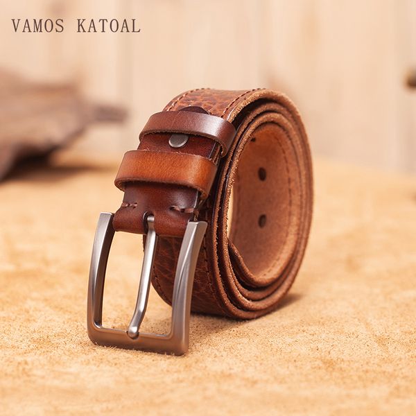 vamos katoal genuine leather belt for men first layer cowleather waistbelts wild west cowboy strap embossing belt gift to man, Black;brown
vamos katoal genuine leather belt for men first layer cowleather waistbelts wild west cowboy strap embossing belt gift to man, Black;brown