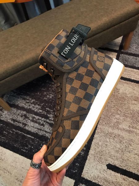 new3 men's casual shoes fashion wild sneakers comfortable pattern high to help men's shoes original box packaging zapatos hombre, Black
new3 men's casual shoes fashion wild sneakers comfortable pattern high to help men's shoes original box packaging zapatos hombre, Black
