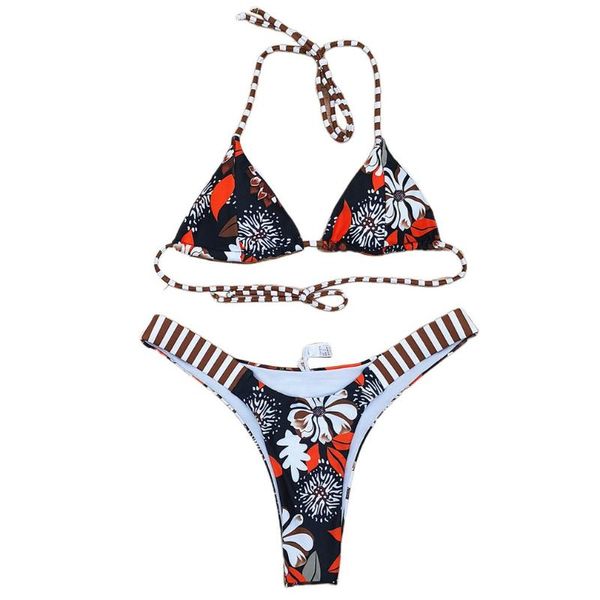 female fashion bikini bikini fashion swim suit halter bathing suit with special digital print for women & girls, White;black
female fashion bikini bikini fashion swim suit halter bathing suit with special digital print for women & girls, White;black