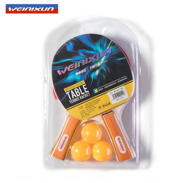 venison table tennis set table tennis entertainment practice horizontal racket color handle beginner racket
venison table tennis set table tennis entertainment practice horizontal racket color handle beginner racket