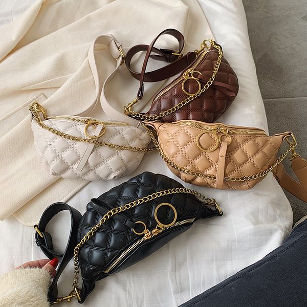 pu leather waist bags for women 2020 small solid color shoulder messenger bag lady chest crossbody handbags chain bag
pu leather waist bags for women 2020 small solid color shoulder messenger bag lady chest crossbody handbags chain bag