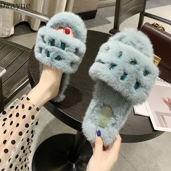 rhinestone slippers furry bottom sandals wild outside wear flat warm slipper cute plush hair fluffy home shoes womens shoes, Black
rhinestone slippers furry bottom sandals wild outside wear flat warm slipper cute plush hair fluffy home shoes womens shoes, Black
