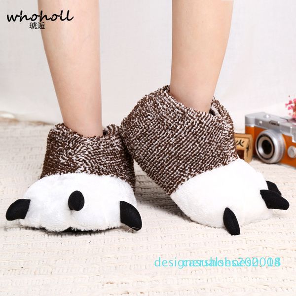 whoholl winter warm man women home slippers animal panda plush slippers female thermal soft cotton indoor house shoes c14, Black
whoholl winter warm man women home slippers animal panda plush slippers female thermal soft cotton indoor house shoes c14, Black