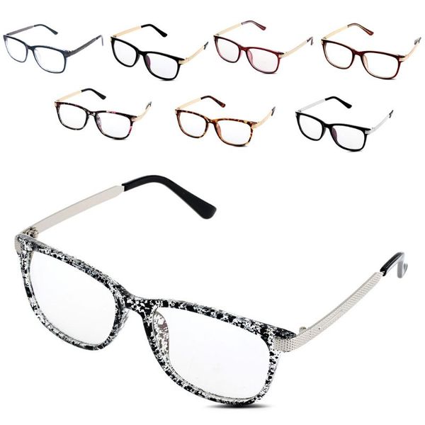 vintage men women eyeglass frame glasses retro spectacles clear lens eyewear new, Black
vintage men women eyeglass frame glasses retro spectacles clear lens eyewear new, Black